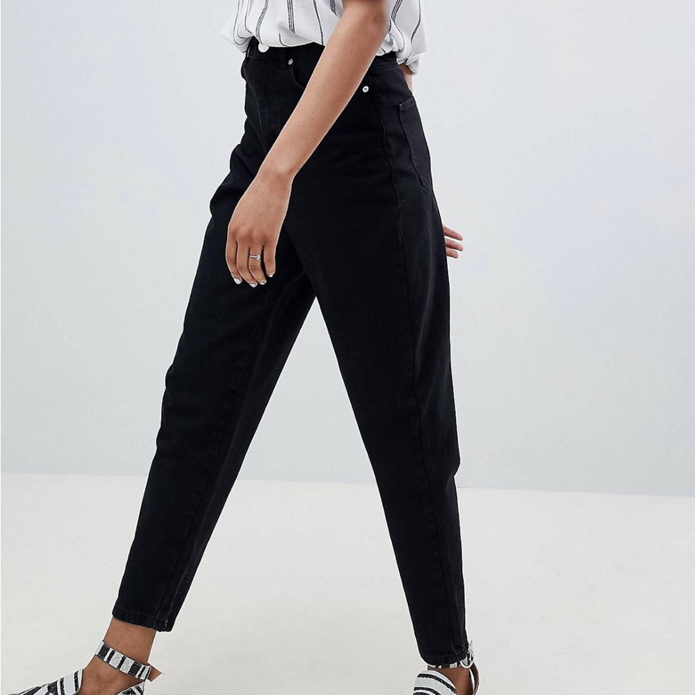 ASOS Black High Rise Women Jeans